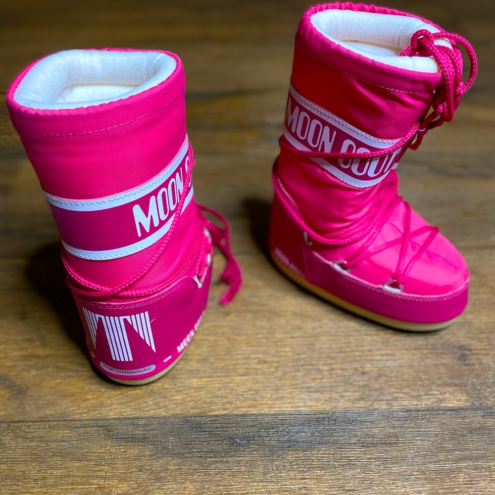 COPY - Pink Moon Boots worn once